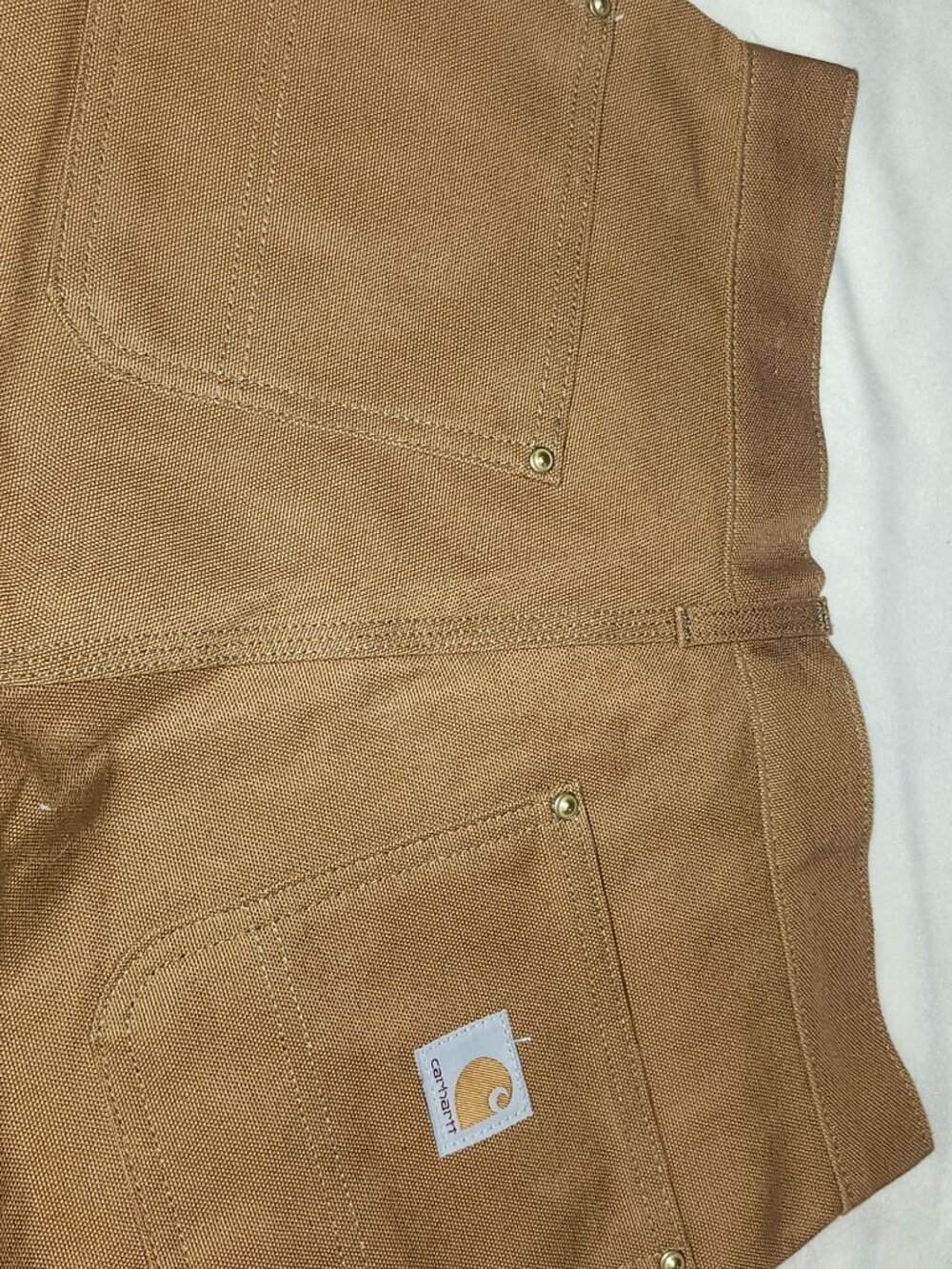 NWOT Carhartt Men's Double Knee Carpenter Canvas Pants 30 x 30 Made in the USA - Picture 6 of 6